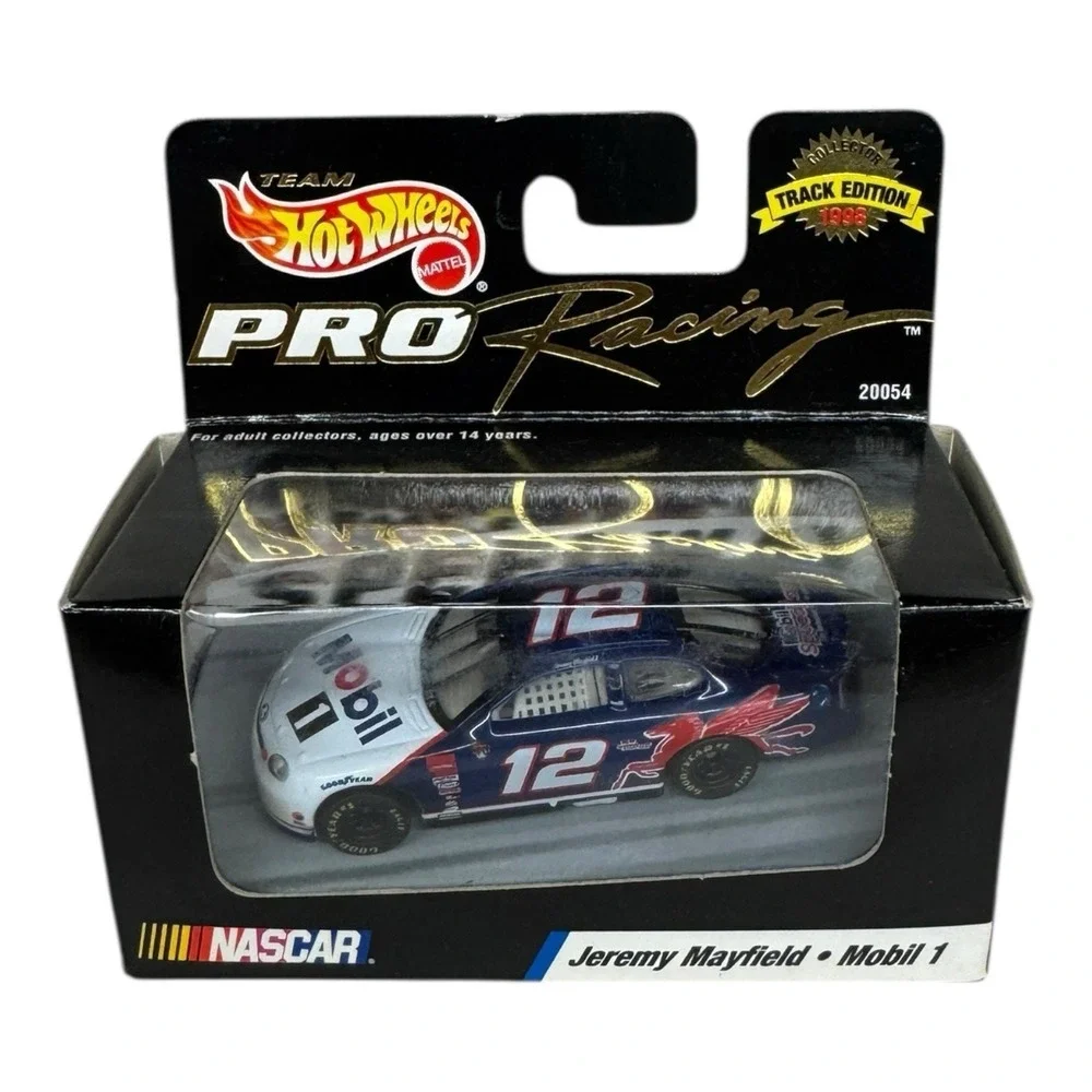 Jeremy Mayfield Mobil 1 Hot Wheels 1:64 Pro‎ Racing #12 Ford Track Edition